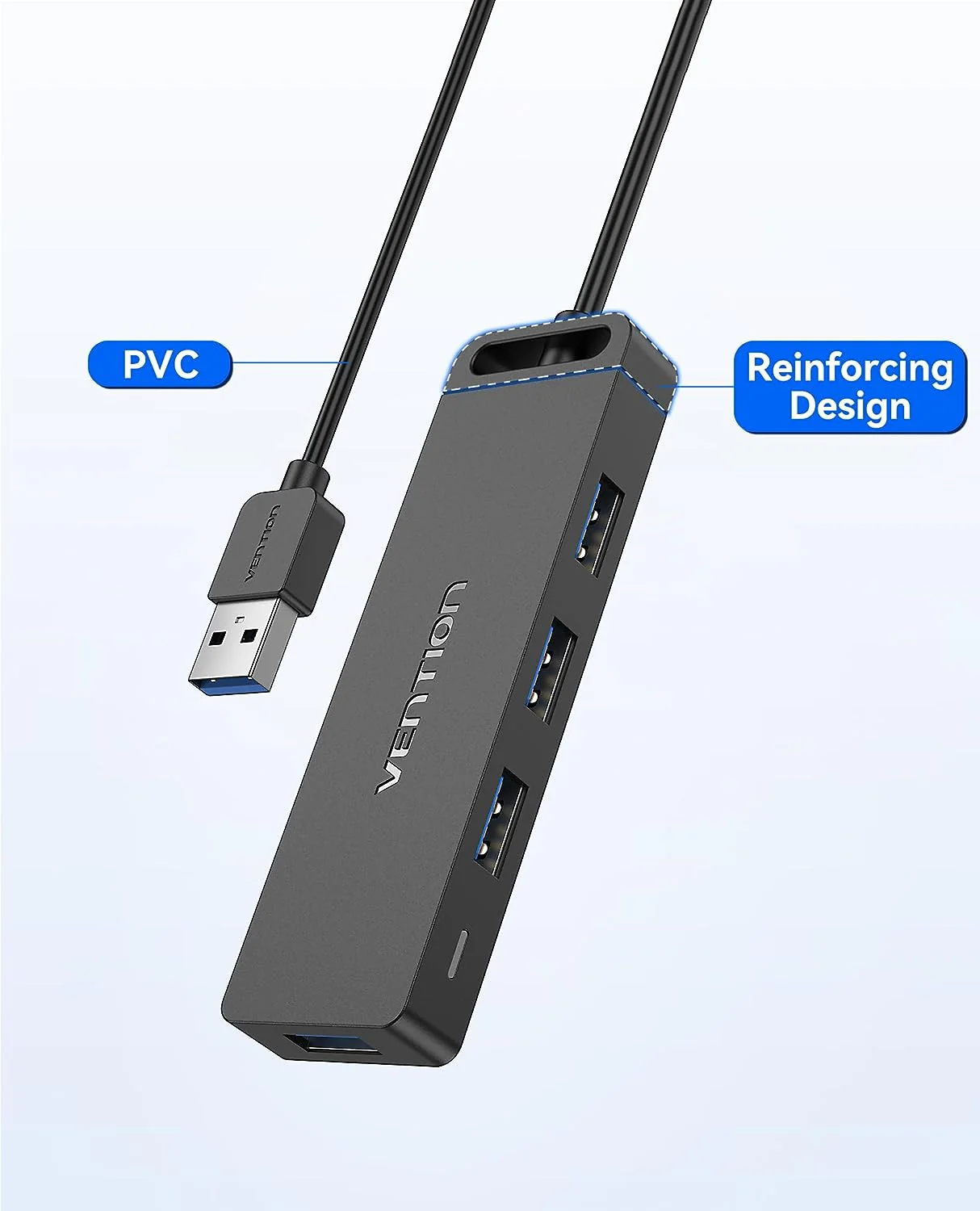 Vention 4-Port USB 3.0 Hub - CHLBD - Image 3