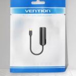 Vention CFABB USB-C 0.15M To 100M Ethernet Adapter - One USB 3.1 Type-C Male Connector, One RJ45 Female Gigabit Ethernet Connector - Image 5