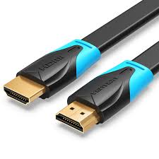 VENTION VEN-AAKBD 0.5M Flat HDMI Cable – High-Speed 4K Support, Durable & Flexible