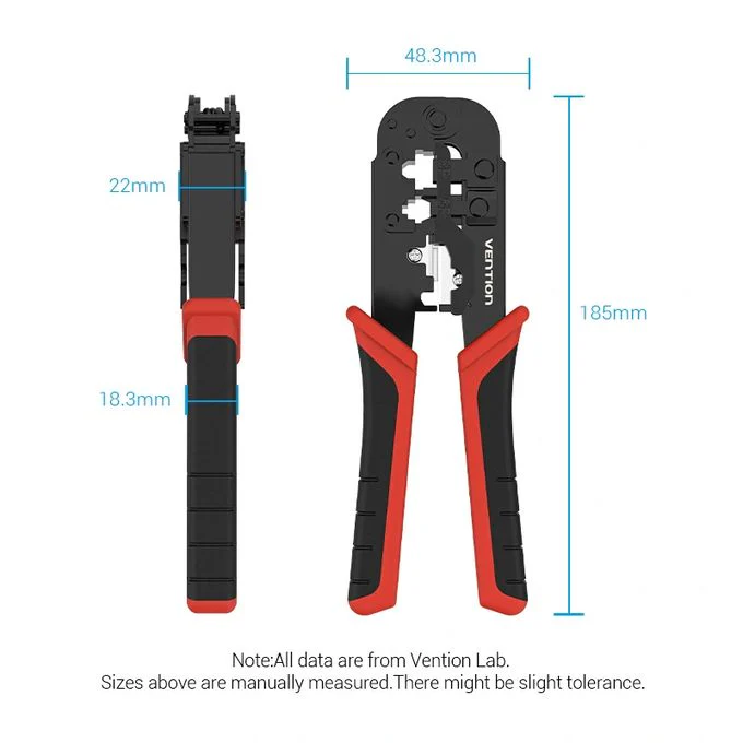 Vention KEDB0 Multi-Fuction LAN Cable Crimping Tool - Ratchetless Type - Image 2