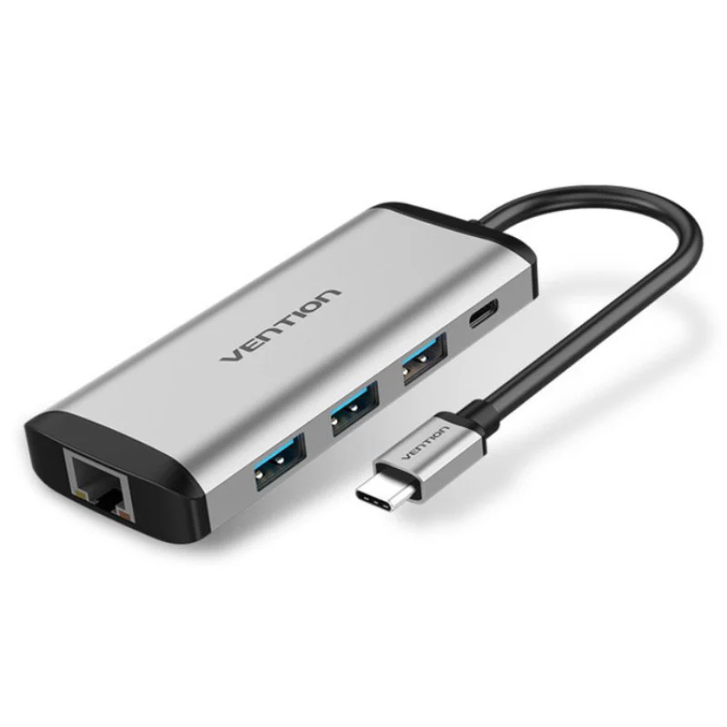 Vention USB Type C to Multi-Function 5 IN 1 Hub/ Docking Station (VEN-TGPBB) - Image 2