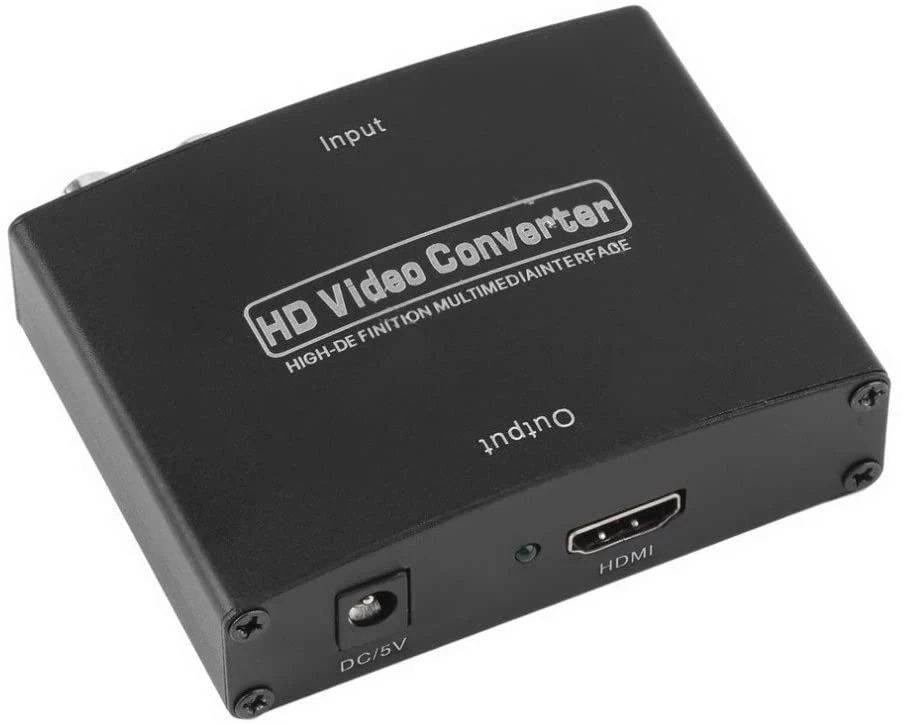 VGA to HDMI HD R / L Adapter Audio and Video to HDMI Converter(B01M7QRT6D) Adapter Box for Laptop PC VGA to HDTV Projector - Image 2
