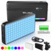 VIJIM VL196 RGB LED Fill Light - 20 Lighting Effects, Rear OLED Display - Image 4