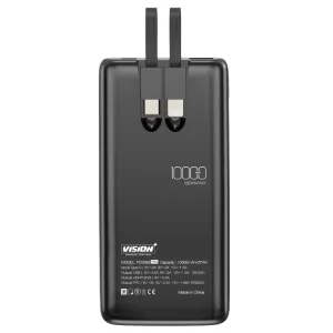 Vision Plus (VPPB10D) 10000mAh Digital Display Power Bank (FAST+ TECHNOLOGY) - Image 2