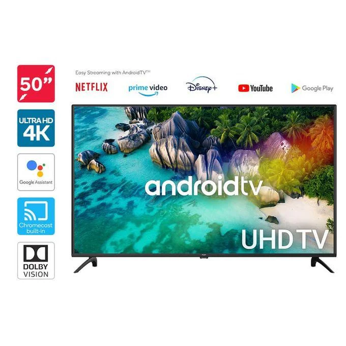 Vitron 5068US 50 Inch Frameless 4K UHD Android TV With 1.5GB RAM 8GB ROM - Image 3