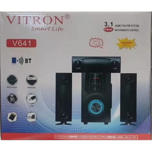 Vitron V641 3.1CH Multimedia Speaker System Woofer - Image 2