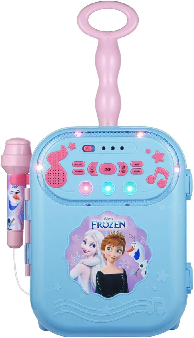 Volkano DY-2602-FZ Disney Wheely Karaoke Machine Frozen - Image 3