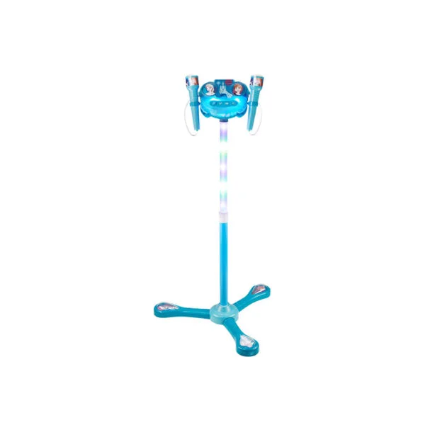Volkano DY-6073-FRA Disney Frozen Double Mic Karaoke Stand - Image 2