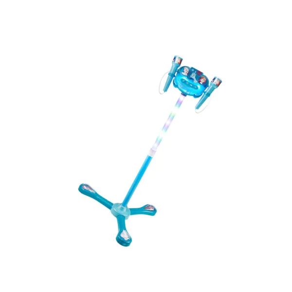 Volkano DY-6073-FRA Disney Frozen Double Mic Karaoke Stand - Image 3