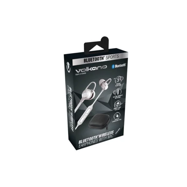 Volkano VK-1106-BK Rush 2.0 Bluetooth Earphones - Image 3