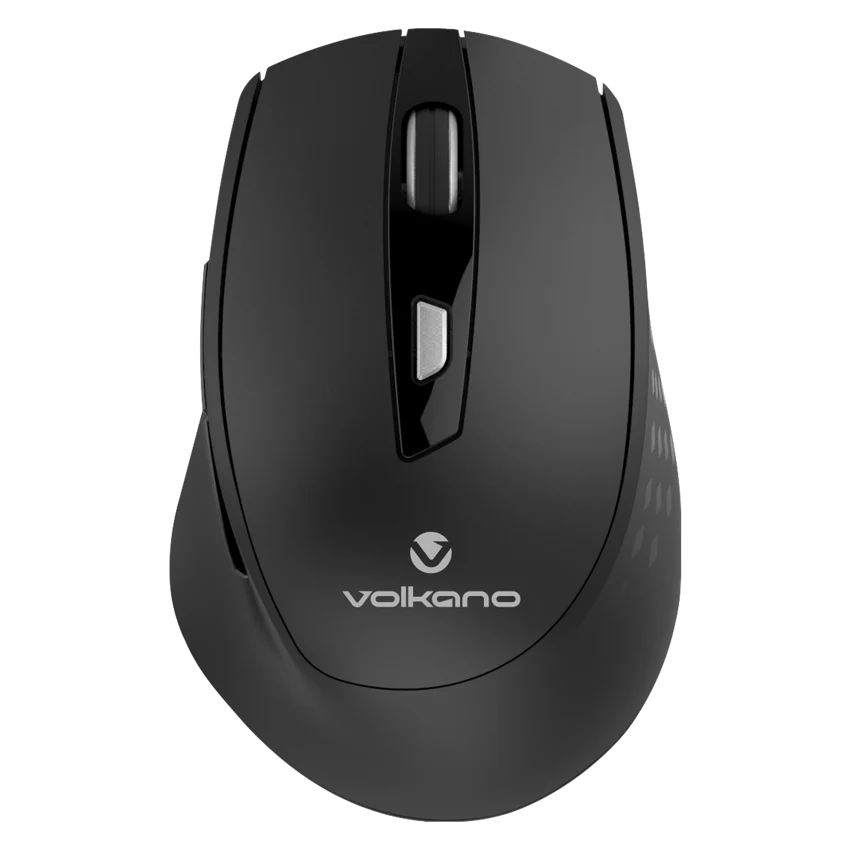 Volkano VK-20234-BK Chrome Series 2.4Ghz Wireless Ergonomic mouse