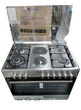 Von VCF964271FSX 90x60cm Freestanding Cooker – Gas & Electric Oven, 5 Burners, Kitchen Appliance - Image 3