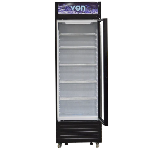 VON VZC38DXK Vertical Cooler 369L – High-Capacity Commercial Display Chiller - Image 2