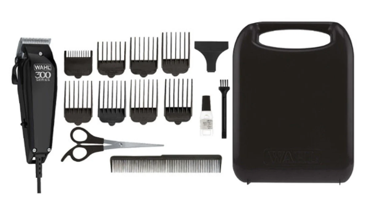 Wahl 300 Series Pro Hair Trimmer Kit – Corded Professional Haircut & Beard Trimmer for Home & Salon Use - Image 3