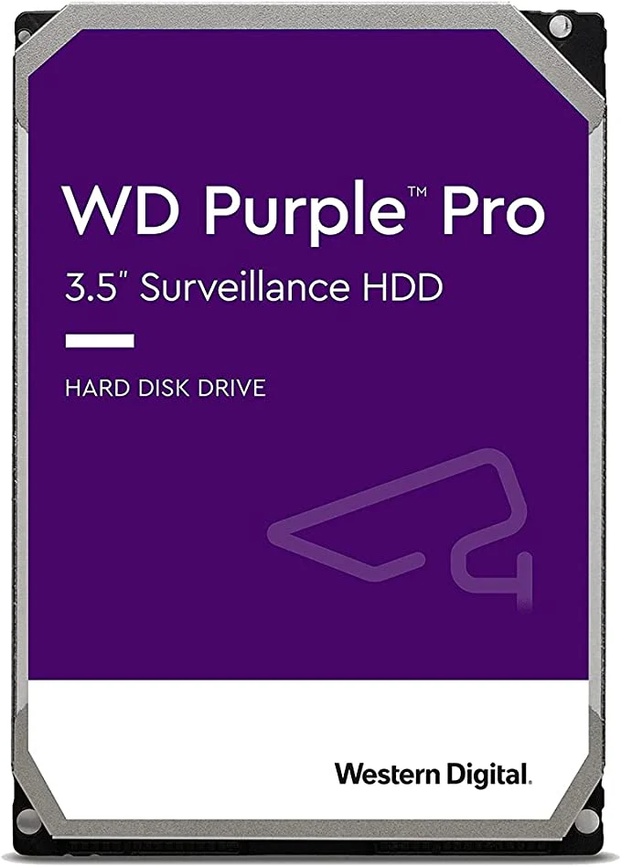 WD Purple Pro Surveillance Hard Drive - 10TB, 256 MB, 7200 rpm