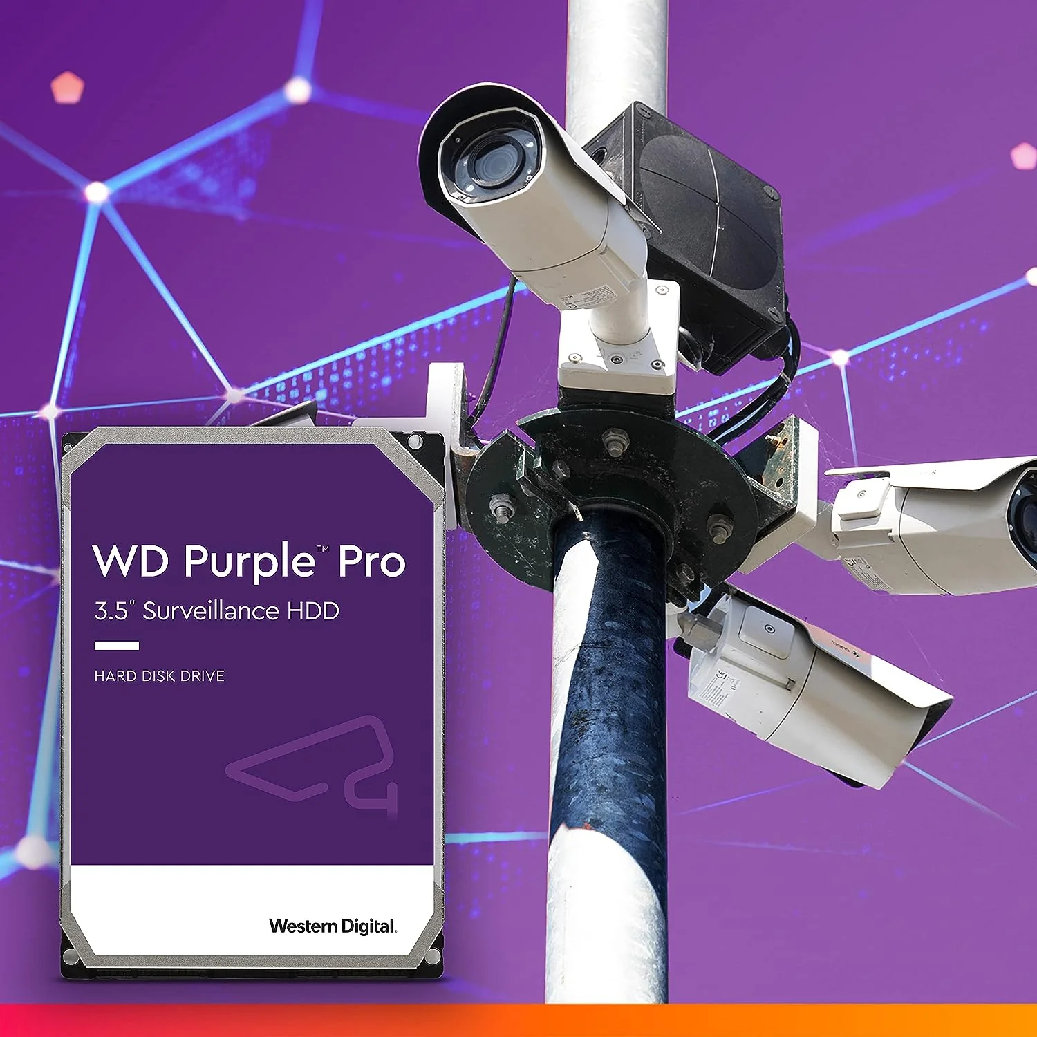 WD Purple Surveillance 14TB, 512MB SATA Internal Hard Drive - WD140PURZ - Image 4
