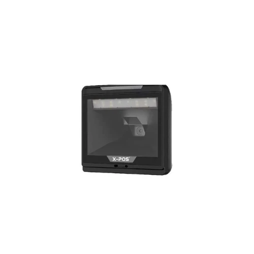 X-POS XP-5000 USB Desktop Barcode Scanner - Hands-free barcode scanning for fast and efficient checkout and inventory processing - Image 2