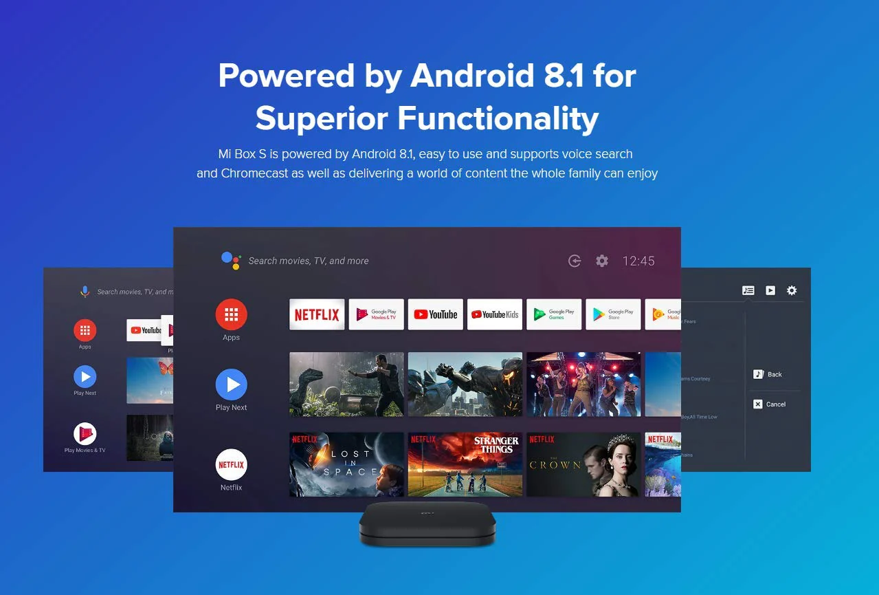 Xiaomi Mi Box S (MDZ-22-AB), Smart TV Box, Intelligent 4K Ultra HD Media Player, work with Projector, TVs & Mobile Phones, powered by Android 8.1 - Image 5