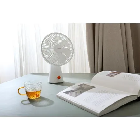 Xiaomi ZMYDFS01DM Rechargeable Mini Fan – Compact portable fan that provides strong airflow and convenient cooling anywhere, ideal for home, office, and travel use - Image 4