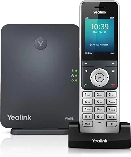 Yealink W60P Wireless DECT IP Phone with base station - Image 2