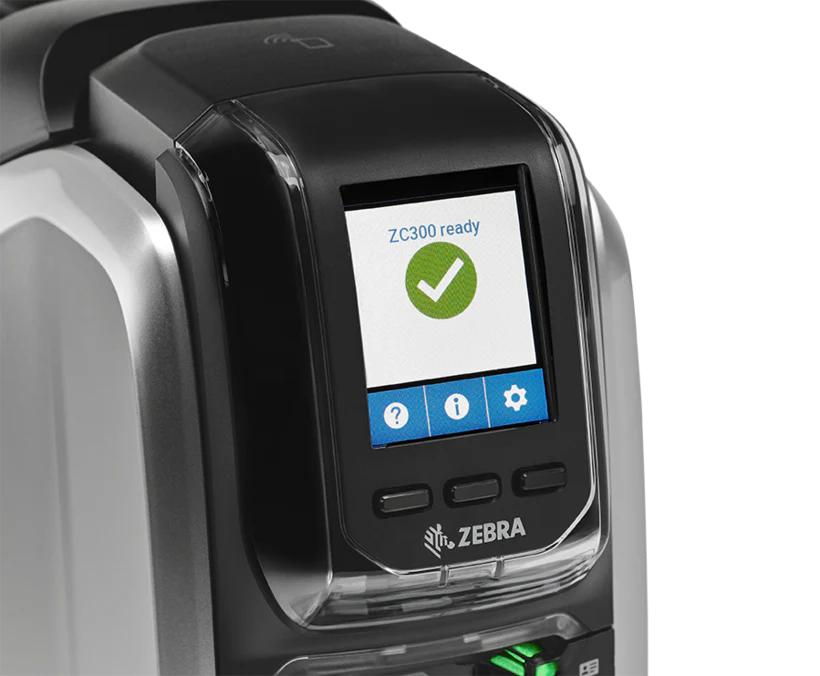 Zebra ZC100 Single Sided Card Printer (ZC11-0000000EM00) - Single Sided, UK/EU Cords, USB Only, Windows Driver. - Image 8