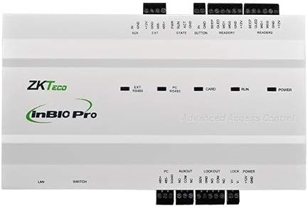 ZKTeco Inbio 460 4 Door Fingerprint Card Access Control System 12 (8*RS-485 Readers, 4*26/34-bit Wiegand Readers) - Image 2