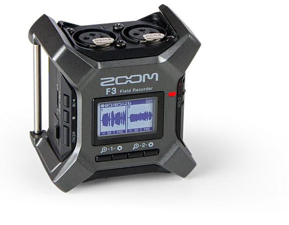 Zoom F3 2-Input / 2-Track Portable Field Recorder - Image 4